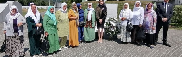 Britanska ministrica Morton odala počast žrtvama genocida u Srebrenici