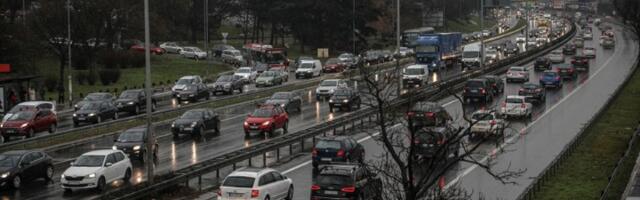 Nevreme i kiša napravili kolaps u BG, ovde je najgore