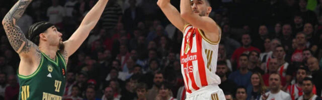 ZVEZDA DOMINIRA I U OVOM SEGMENTU Crveno-beli u vrhu Evrolige po još jednom parametru, evo gde se nalazi Partizan