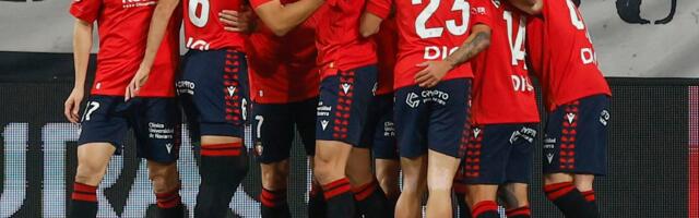 Osasuna za poluvreme rešila Levante za distanciranje od opasne zone