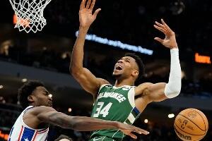 Харден и Ембид јачи од Јаниса, Филаделфија прекинула низ Милвокија