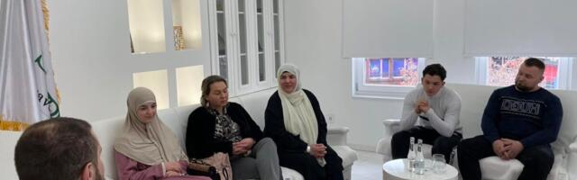 Porodica rahmetli Edina Hamidovića u posjeti predsjedniku Zukorliću