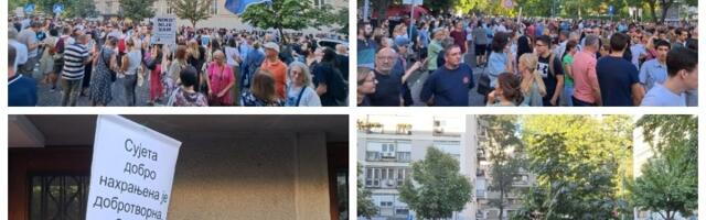 Buka ispred Pete: Roditelji i đaci poručuju da neće trpeti osvetu i odmazdu nad profesorima i učenicima (FOTO, VIDEO)