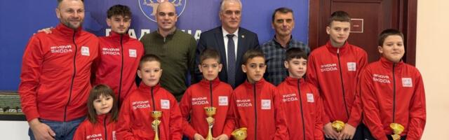 Prijem za bicikliste Borca: 223 titule na držabnim prvenstvima