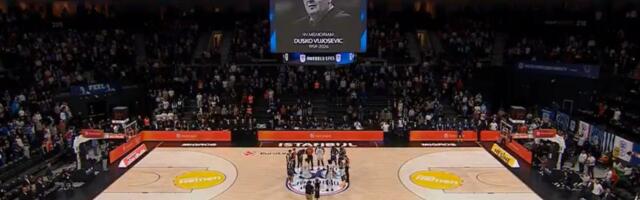 Najtužniji početak Partizanovog meča u Evroligi zbog smrti Duška Vujoševića
