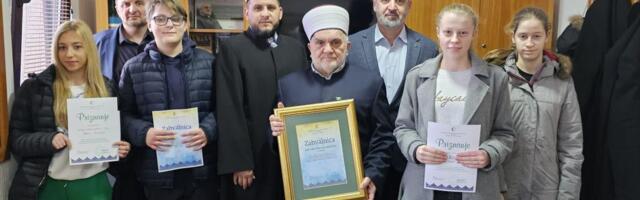 Dodijeljene nagrade pobjednicima takmičenja iz vjeronauke