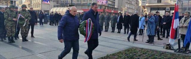 Na Dan oslobođenja Niša od Turaka položeni venci na Spomenik oslobodiocima