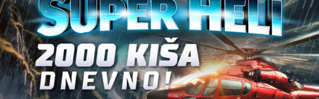 Poleti SUPER HELIKOPTEROM i osvajaj FREEBETOVE SVAKOG DANA!