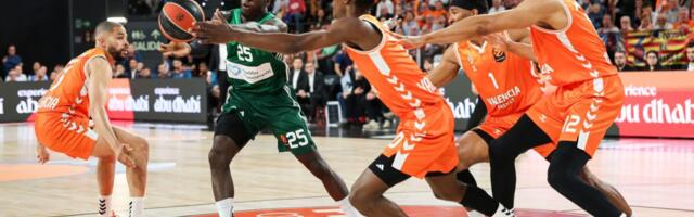 PANATINAIKOS NAPRAVIO BREJK U VALENSIJI: Kendrik Nan dve sekunde pre kraja rešio triler u Španiji