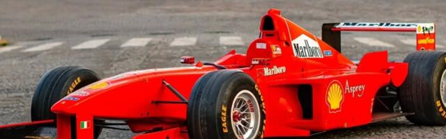 Pobednički Ferrari legendarnog Mihaela Šumahera odlazi na aukciju