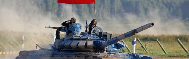 Opšti haos na tenkovskom bijatlonu u Rusiji