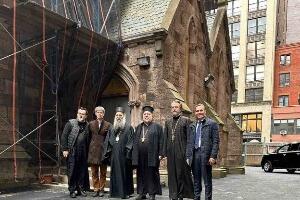 Патријарх Порфирије посетио цркву Светог Саве у Њујорку