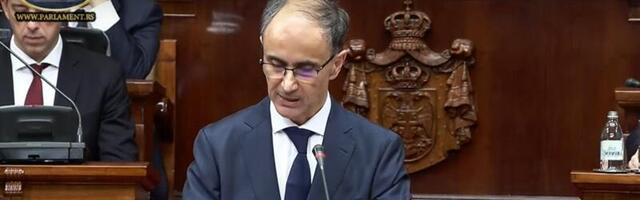 Skupština bira novu Vladu Srbije, Macut predstavio svoj program