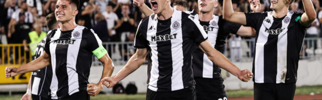 BRILJANTNA FUDBALSKA PREDSTAVA PARTIZANOVIH BEBA! Crno-beli pokerom do treće runde kvalifkacija za Ligu konferencija!