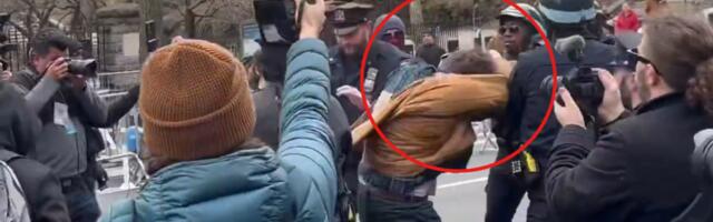 (VIDEO) Pakao u Njujorku zbog Irana! Rat došao na američko tlo: Sveopšti sukob na ulicama, hitno reagovala policija