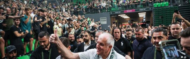 Željko Obradović povukao prvi potez nakon što je došao u Panatinaikos