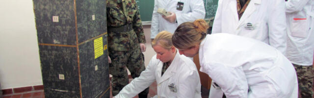 Међународни курс у Центру АБХО Војске Србије у Крушевцу