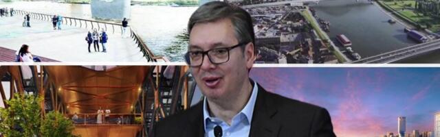 PREDSEDNIK VUČIĆ DANAS NA STAROM SAJMIŠTU! Obilazi radove na izgradnji Novog savskog mosta, pogledajte kako će izgledati! (FOTO)