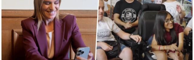 Ministarka Đurđević Stamenkovski razgovarala sa polaznicima kampa za mlade obolele od mišićne distrofije u Kanjiži: Poziv koji ne mogu da odbijem! (video)