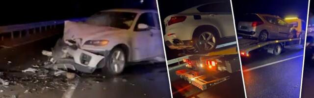 Prvi snimak nezgode kod Zaječara! Dvoje dece povređeno, automobili smrskani