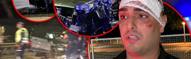 HAOS NA PROSLAVI PRE NEGO ŠTO JE DARKO SEO U AUTOMOBIL! Gost prišao KUMI Andreani, folker napravio SCENU pred svima (VIDEO)