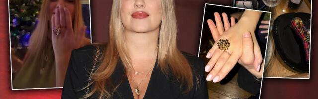 LUKSUZNA VERIDBA UZ AJVAR, VINO I SVEĆE! Kija Kockar otkrila sve detalje posebne večeri, a prsten od 10.500€ je mnoge ostavio bez daha (FOTO)
