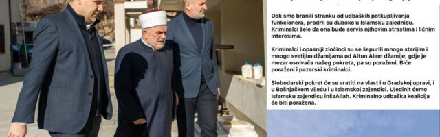 Memić nakon sastanka sa Dudićem napao rahmetli Muftiju