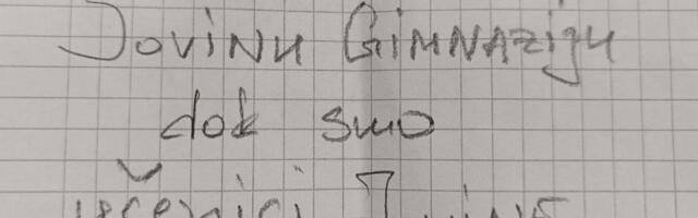 Održan još jedan štrajk upozorenja u Jovinoj gimnaziji: Učenici poslali poruke upravi škole