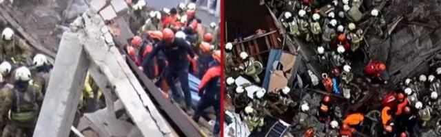 Srušile se dve zgrade u Istanbulu: U toku velika akcija spašavanja