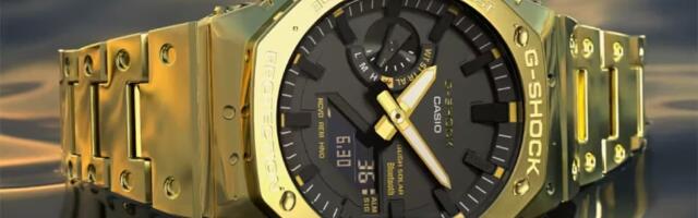 G-SHOCK dodaje Full-Metal Gold varijantu svojoj legendarnoj 2100 liniji