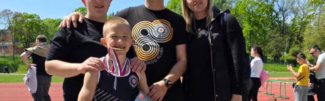Viktor Kostić doneo dva zlata u Leskovcu