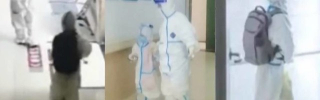 Četvorogodišnjak zaražen koronom koji sam odlazi u izolaciju je jedna od najtužnijih slika epidemije