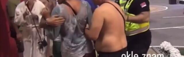 POGLEDAJTE SNIMAK HAOSA U ELITI: Čuburac dohvatio kamen, Kačavenda kao razjarena NASRNULA na njega! (VIDEO)