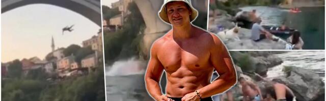 OGLASIO SE LUKA KOJI JE DOBIO BATINE U MOSTARU: Skočio sa starog mosta, tukli ga dok je još bio u vodi! Ovo je njegova poruka za sve (FOTO/VIDEO)