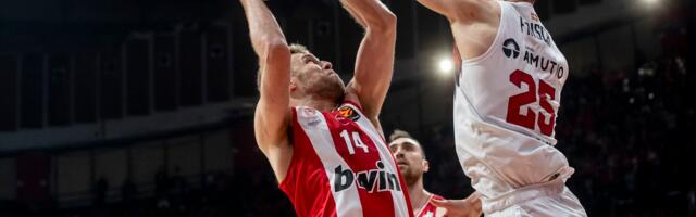 Vezenkov kao da nije bio povređen, a Olimpijakos ne prestaje da melje!