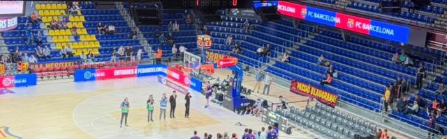 Prazna Blaugrana pred plej-in meč Zvezde i Barselone: Gde su navijači?