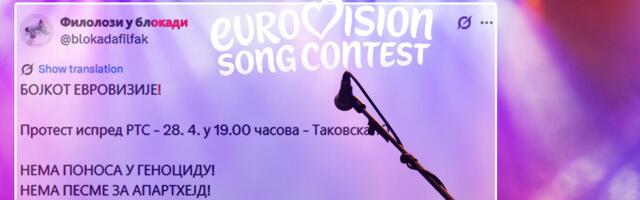 DA LI STE, BRE, NORMALNI? BLOKADERI S FILOLOŠKOG SADA HOĆE DA MALTRETIRAJU NAROD ZBOG EVROVIZIJE! Zovu na protest ispred RTS, JOŠ SAMO DA ISPOSTAVE 996. ZAHTEV
