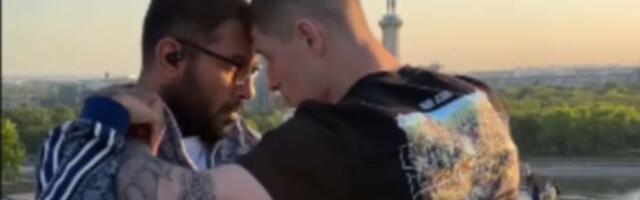 Pobili se na konferenciji pred meč u Beogradu, sad su napravili haos kad su se sreli na Kalemegdanu!