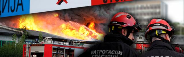 POŽAR U CENTRU NOVOG SADA! Gori stan, evakuisana zgrada! (FOTO)