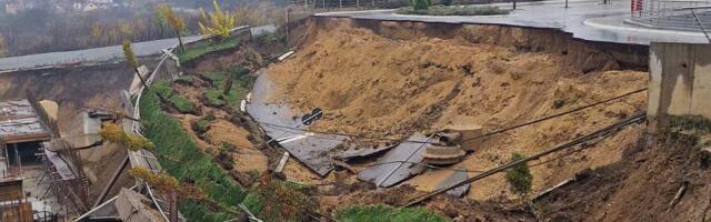 Kragujevac: Krivična prijava za nelegalnu gradnju zbog koje se obrušio put