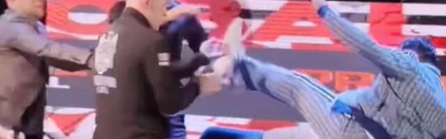 Haos i tuča na konferenciji pred "krvavi" spektakl u Beogradu! Zaratili pre borbe, pa se "pobili" na snimanju