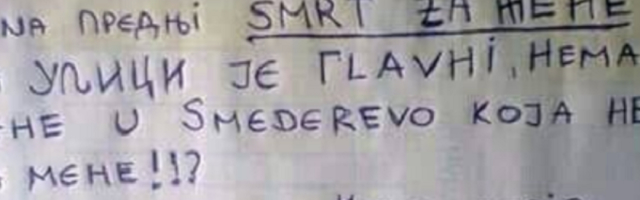 "Nema žene iz Smedereva koja ne zna za mene"