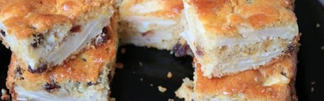 UKUSAN KOLAČ SA JABUKAMA! Napravite jednostavnu i brzu POSLASTICU - na vašem stolu za samo POLA SATA!