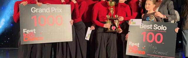 Čačanske balerine iz studija Aadađo AS osvojile Evropu: Grand Prix na festivalu u Beču (FOTO)