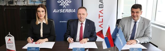 Strateško partnerstvo ALTA banke, Air Serbia i Visa – kartica sa dodatnim benefitima za klijente