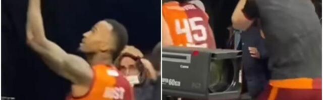 SREDNJI PRST ZA NAVIJAČE FENERA Bivši igrač Budućnosti provocirao dok su "PLJUŠTALI" predmeti