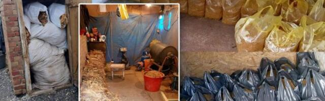 POSTAVILI NOVI REKORD! Policija zaplenila pune džakove duvana, pronađeni pretresom dva domaćinstva u Pančevu