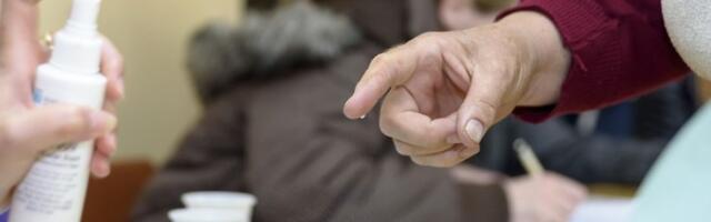 Od čega je sprej koji se prska prilikom glasanja?