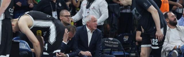 Partizan neće nastaviti meč ako se isprazni hala?!