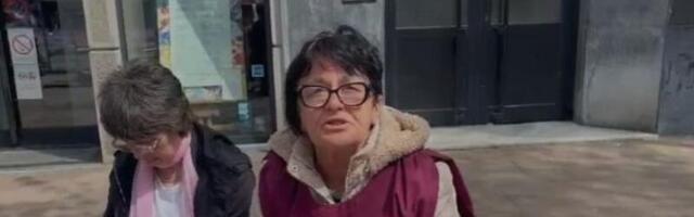 "JEDVA ČEKAM DA VIDIM NAŠEG NAJBOLjEG PREDSEDNIKA" Žena iz Kovačice: Biću tri dana na svenarodnom skupu - ovde je odlično (VIDEO)